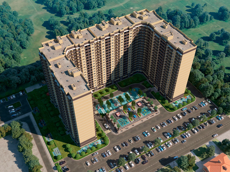 жк Открытие в Краснодаре, планировки